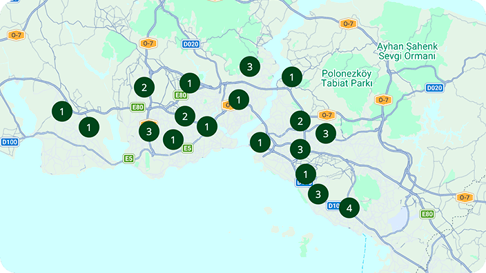 Garantili Oto Servis Haritası