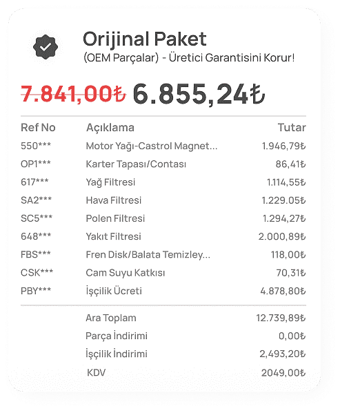 Orijinal Paket